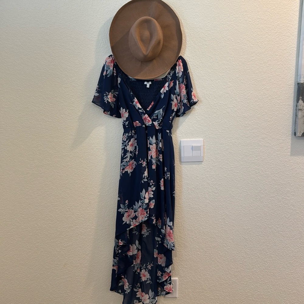 ☀️High Low Floral Maxi Dress